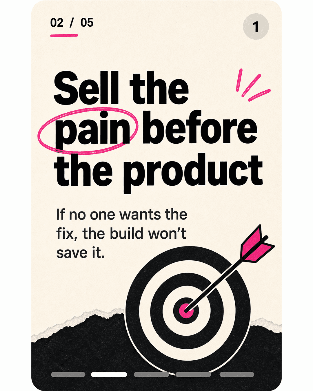 Startup tips Instagram carousel slide 2 of 5